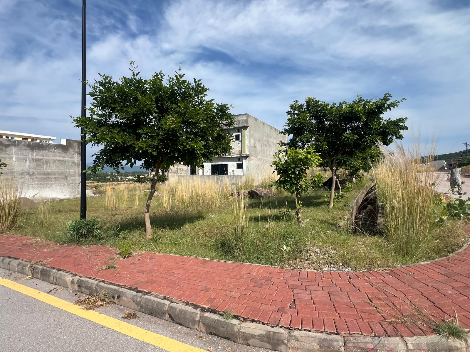 Park facing residential plot for sale in Bahria Enclave Islamabad